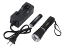 SZOBM ZY-007A CREE Q5 LED Flashlight Zoomable Torch Set